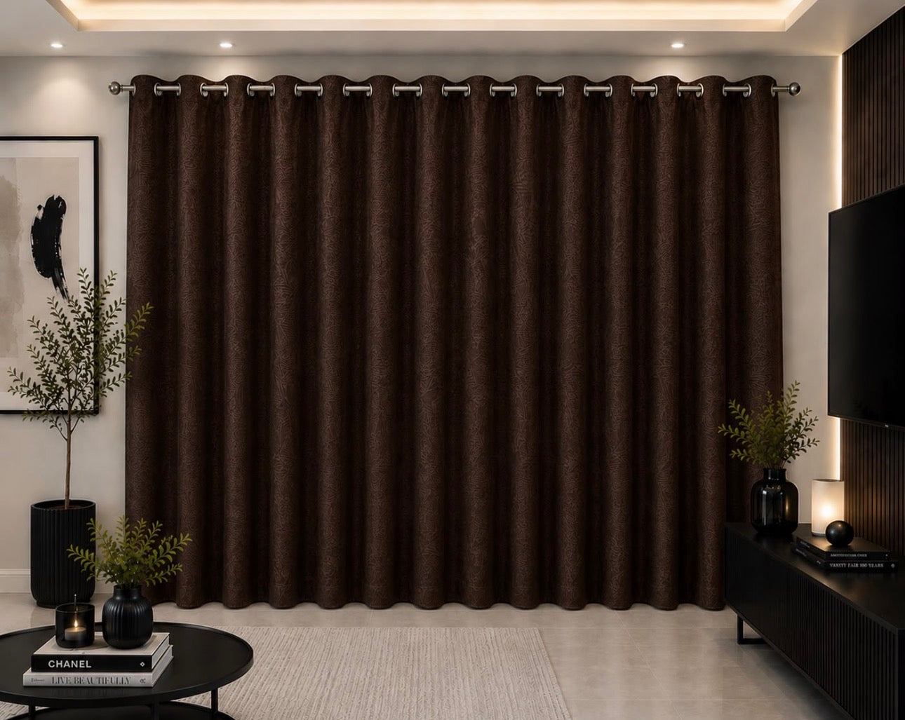 MHome Pure Blockout Curtains-Various Colours