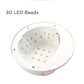 Sun 5S Professional Gel Polish UV/LED Nail Dryer Lamp 72W ( 30 LED Beads )