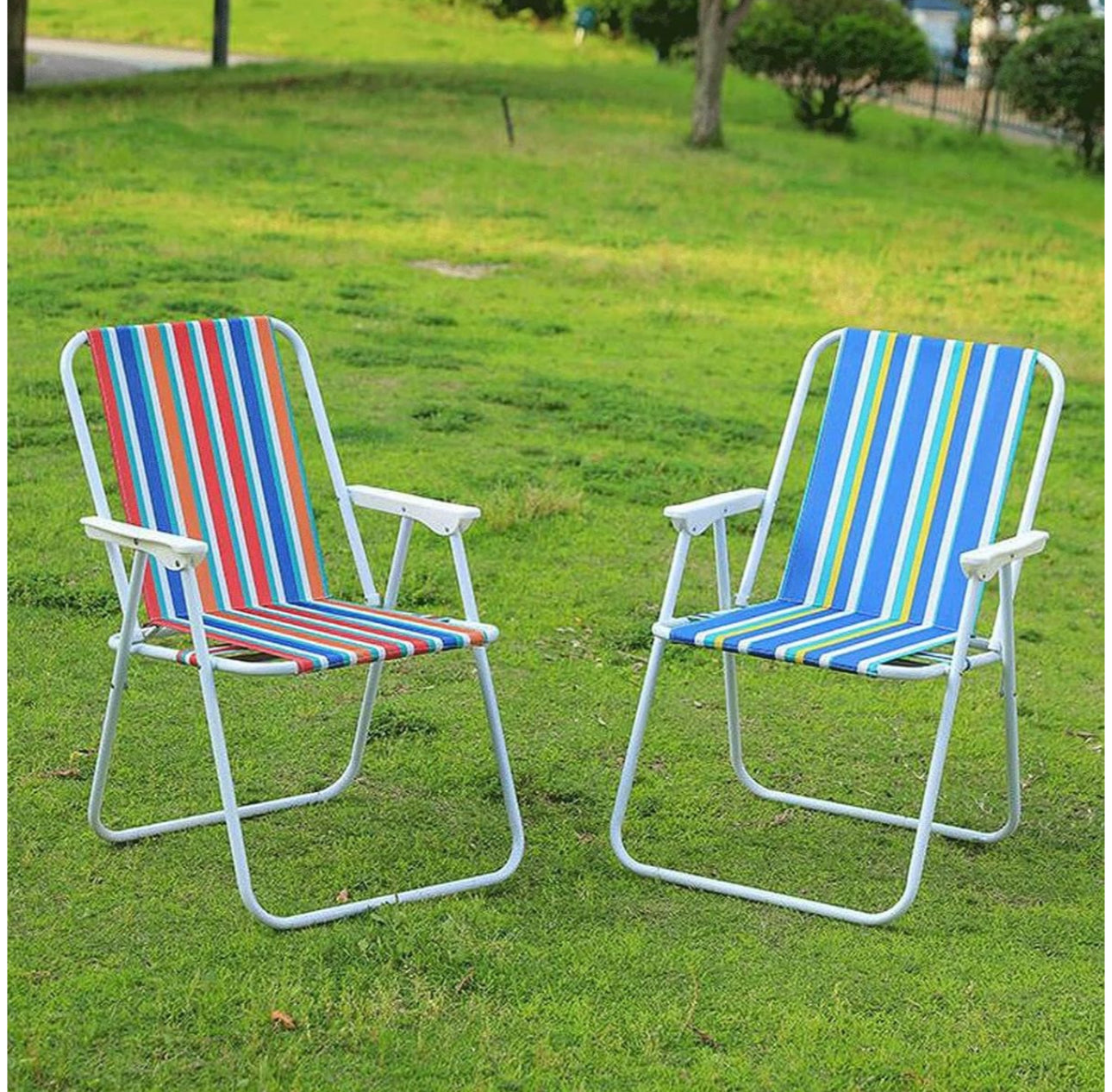 MFurn Angelo Folding Aluminium Material Outdoor Furniture Lounge Beach Chair- Various Colours