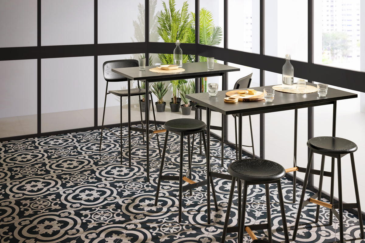 MFURN Modern Bar Table & 4pc Chair Set