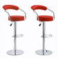 MFURN Nicole Modern Height Adjustable Counter Stools 2pc Set