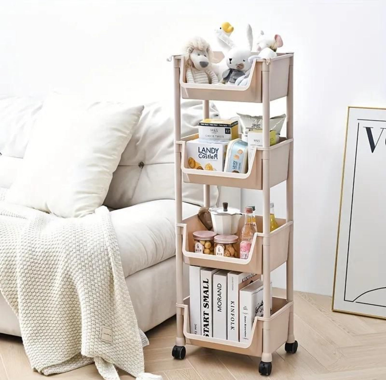 Multipurpose Rolling Cart