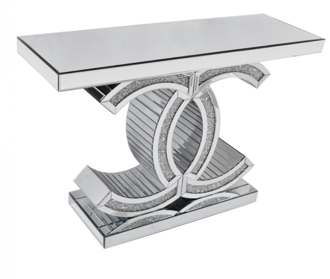 Celestial Console Table- Silver