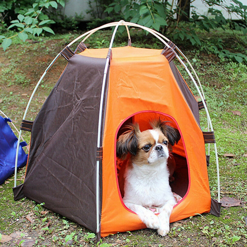 Outdoor Pet Tent Dog Cat Portable Camping Sun Shelter Waterproof