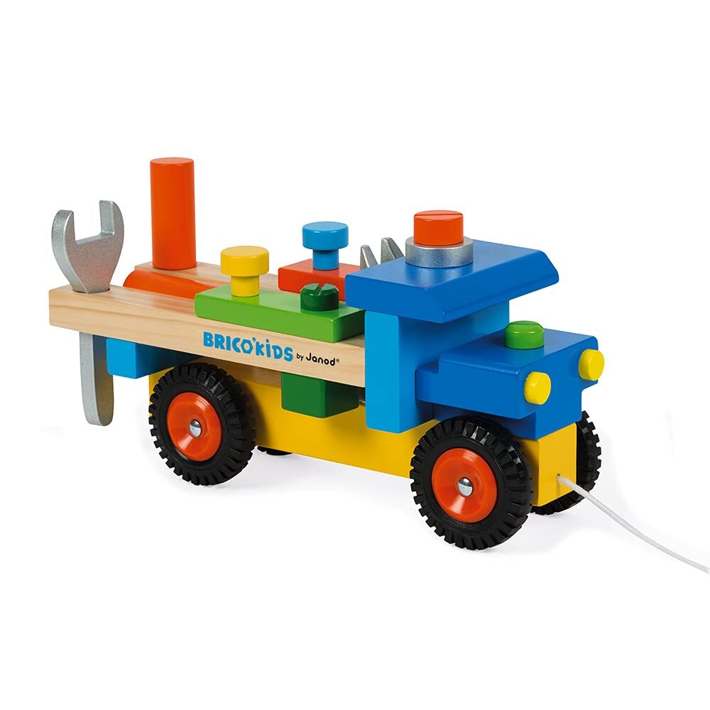 Kids DIY Truck 2-1 Early Learning Pull Along Toy