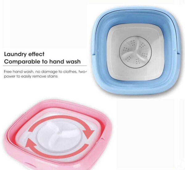 MHome Folding Washing Machine – Portable & Compact