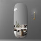 Decorative Mirrors Wall Luxury Full Length Mirror 150x60cm Black Frameless