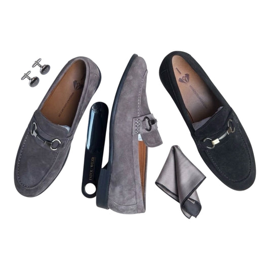 Men’s Elegant Suede Loafers-Various Colours