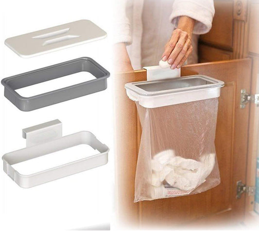 Attach-A-Trash Cabinet Hanging Garbage Bag Holder – Space-Saving Waste Solution