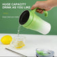 Stainless Steel Tumbler with Handle and Straw with Gold Spoon-Various Colours