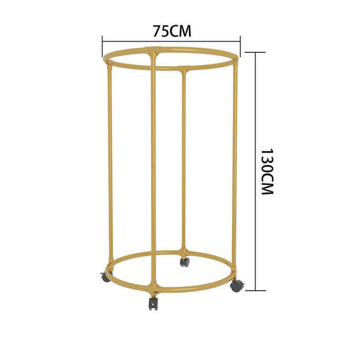 MHome Steel Clothes Airer Shape Free Standing Laundry Drying Rack Multifunctional Folding Clothes Dryer