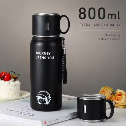 MHome Solid Color Thermos Cup With 316 Stainless Steel Inner Liner And Durable 304 Stainless Steel Exterior, Perfect For Christmas & Summer-Various Colours