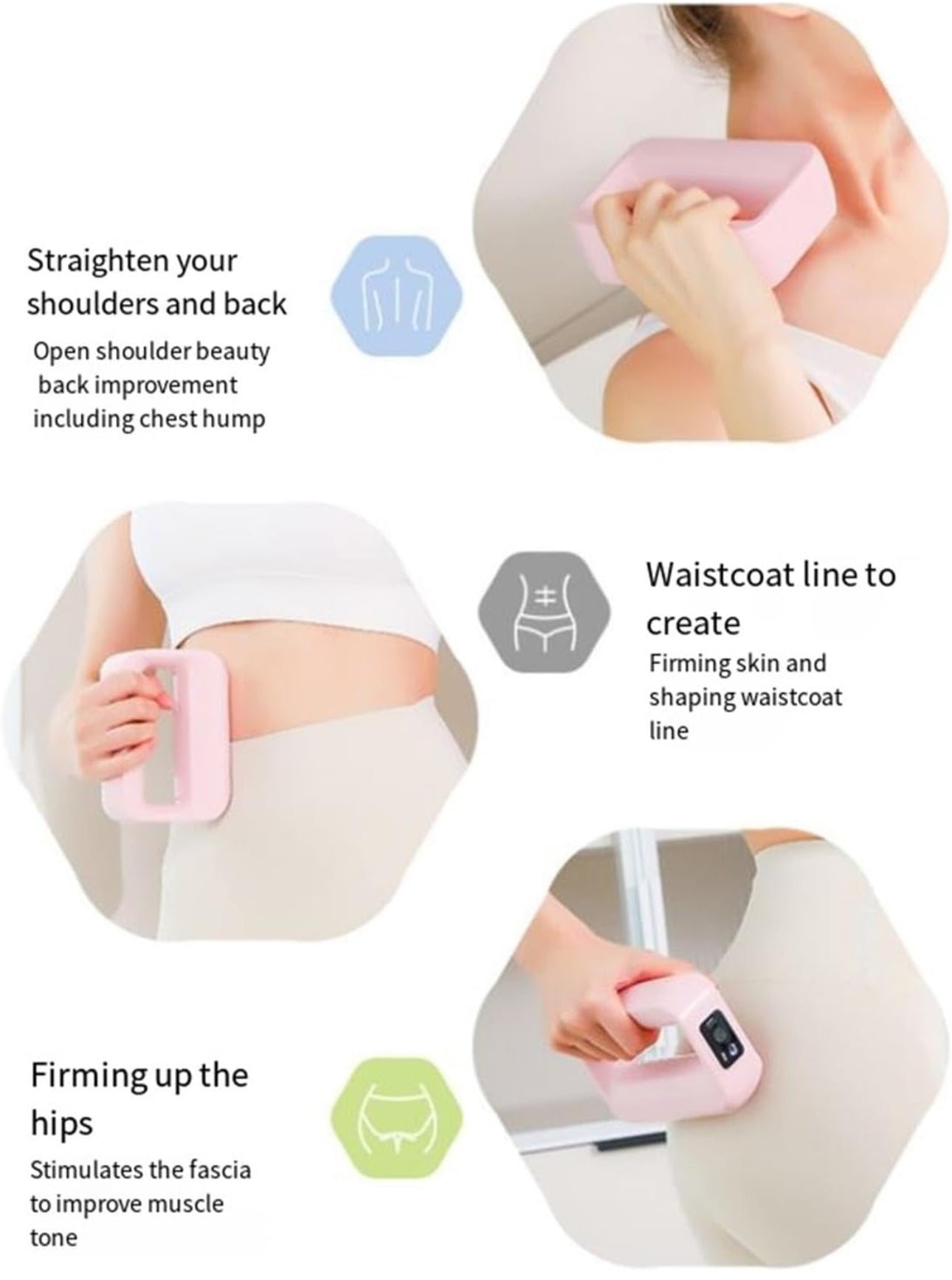 Deep Tissue Massagers, Ring Shaped Percussion Massager, Shoulder Massage Electric Massager, Cordless Fascia Massagers, Ergonomic Shoulder Massagers, Electric Deep Tissue Massager for Shoulder