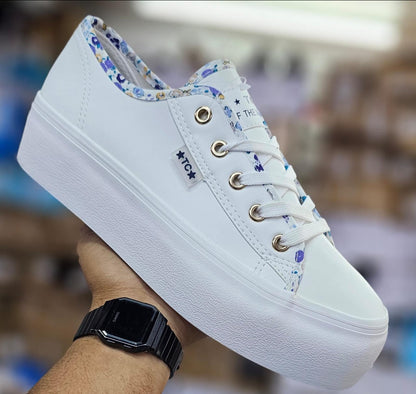 Ladies Platform Sneakers-Various Colours