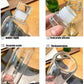 MHome Leakproof Transparent Glass Bottles 1L - Various Colours