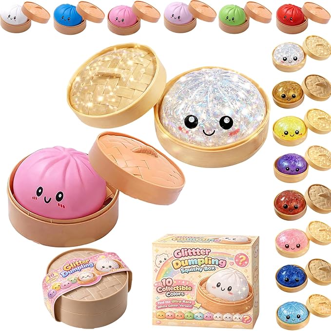 Mystery Squishy Dumpling Toy