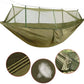 MHome Portable Camping Hammock With Mosquito Net - Military Green