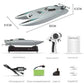 MTech High-Speed RC Racing Boat – 48 km/h Remote Control Boat for Kids & Adults
