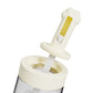 Retractable Spice Jar With Airtight Spoon Lid Seasoning Container GREY