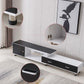 Modern TV Stand – Black + White
