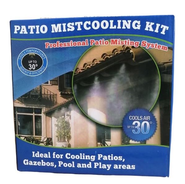 Patio Mist Cooling Kit Cools Air Up To 30 Degree