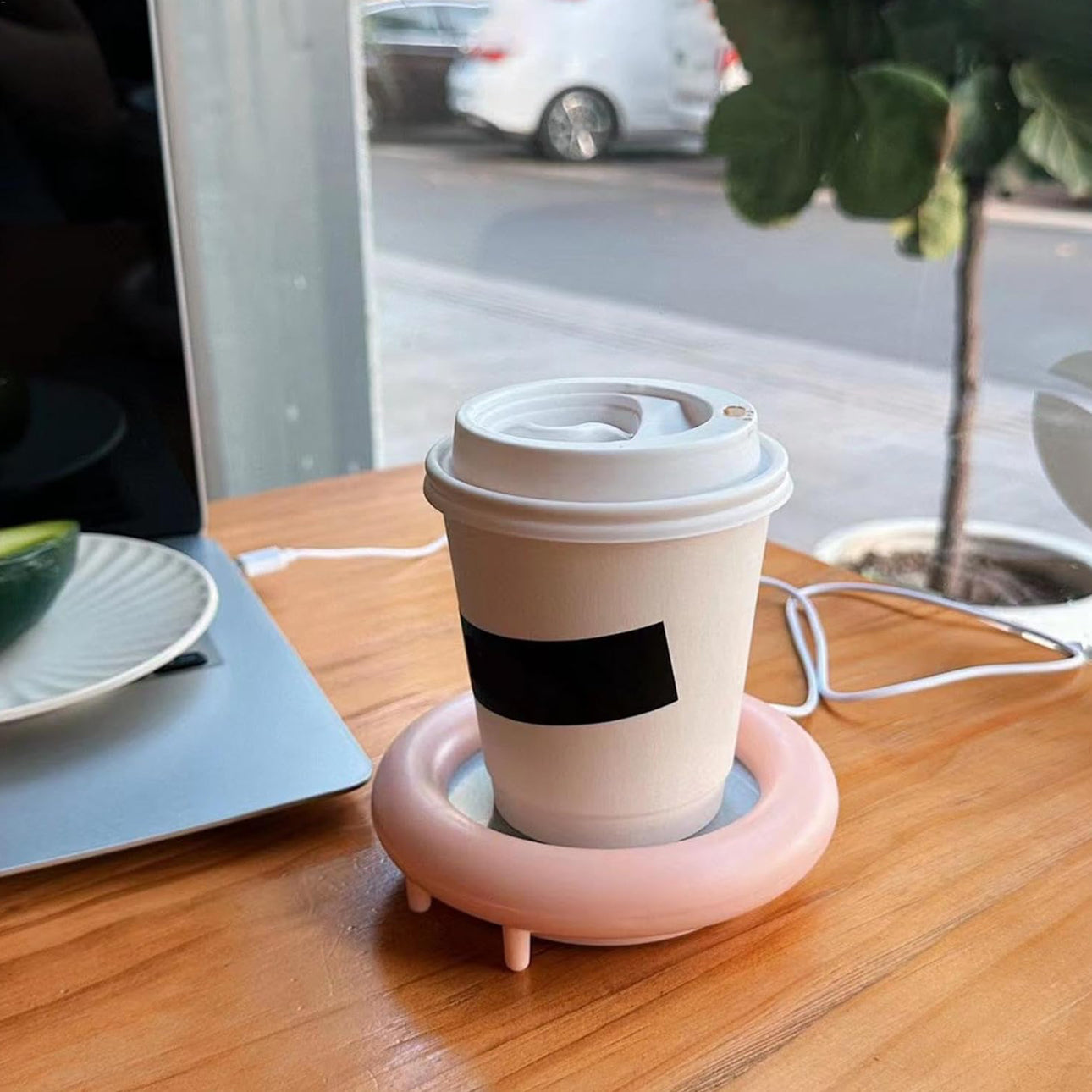 Coffee Mug Warmer for Desk - Intelligent USB Mug Warmer Coaster Warm Cup Pad