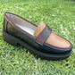 Men’s Chunky Two-Tone Loafers