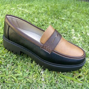 Men’s Chunky Two-Tone Loafers
