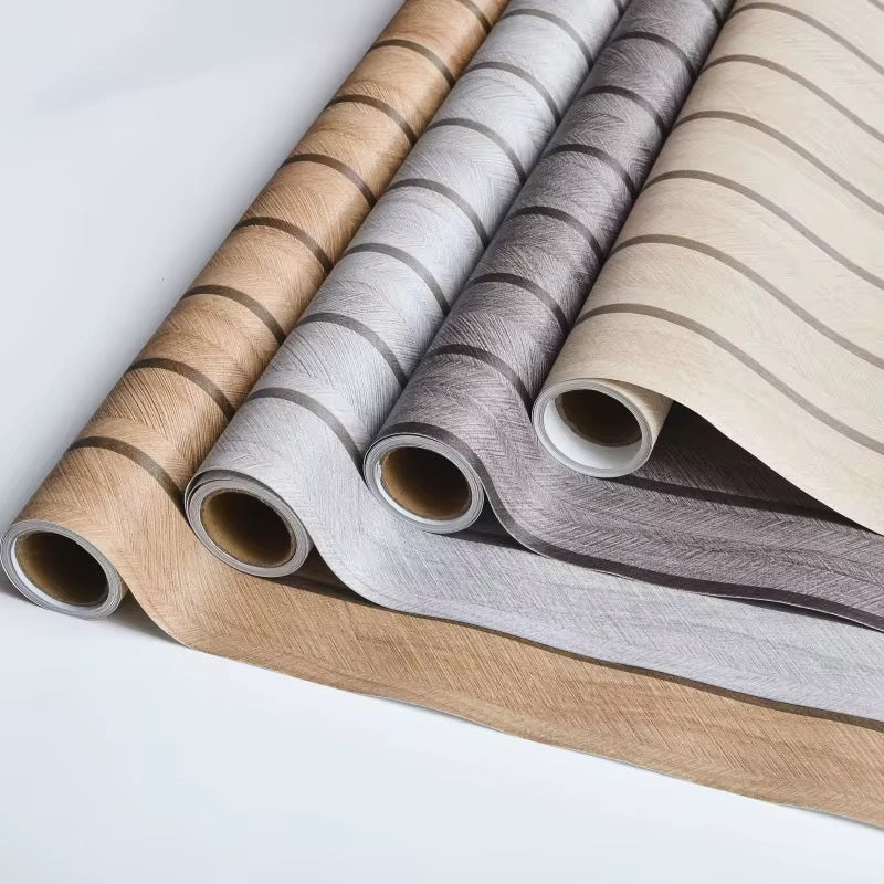 MHome 3D Wood Grain Self-Adhesive Wallpaper – Waterproof Wall Décor