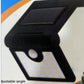 MTech Solar Powered LED Wall Light