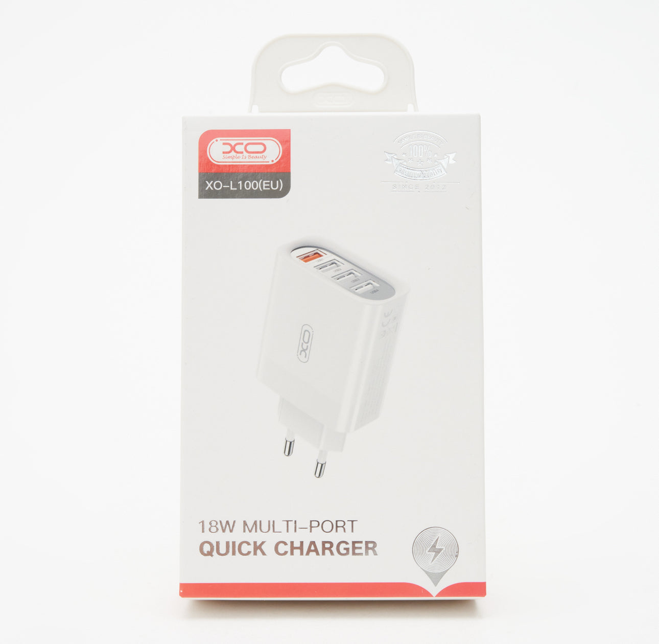 XO Charger Wall Charger XO L100 USB QC 3.0 + 3x USB 2.4A