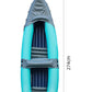 2 Person Inflatable Kayak Set, Thickened PVC Inflatable Canoe With Inflatable Seat Cushion, Hand Pump, Kayak Paddles & Storage Carry Bag, Foldable Kayak For Adults, Kids- Various Options