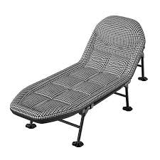 MFurn Comfy Deluxe Recliner Bed/Portable Lounger Chair With Padded Cushion-Various Colours