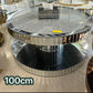 Elegant Diamond Glass Coffee Table Various Options