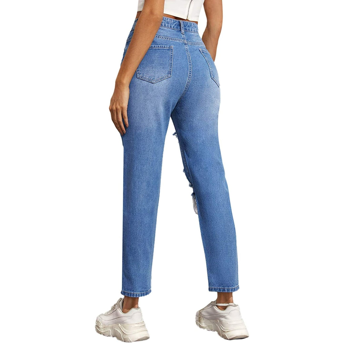 Ladies Boyfriend Jeans