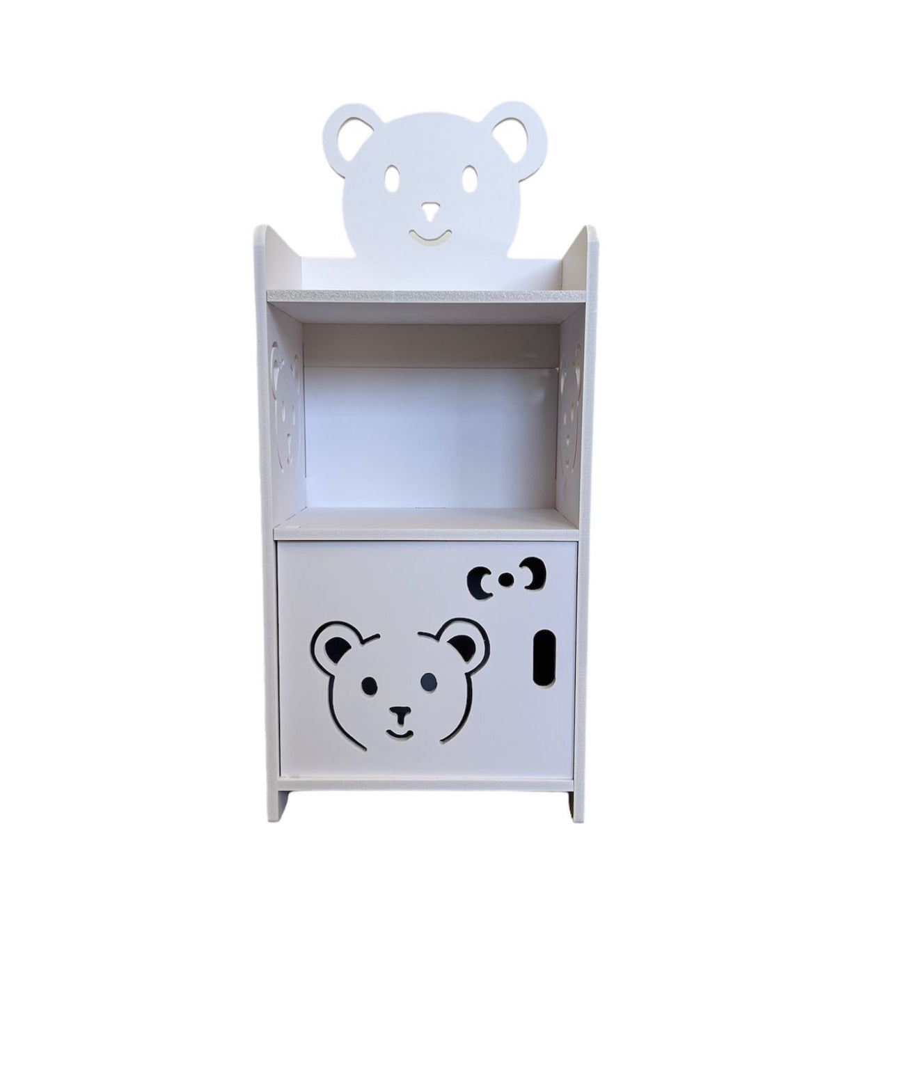 MFurn Mini Bedside Cabinet – Multi-Functional Bear Organiser Rack