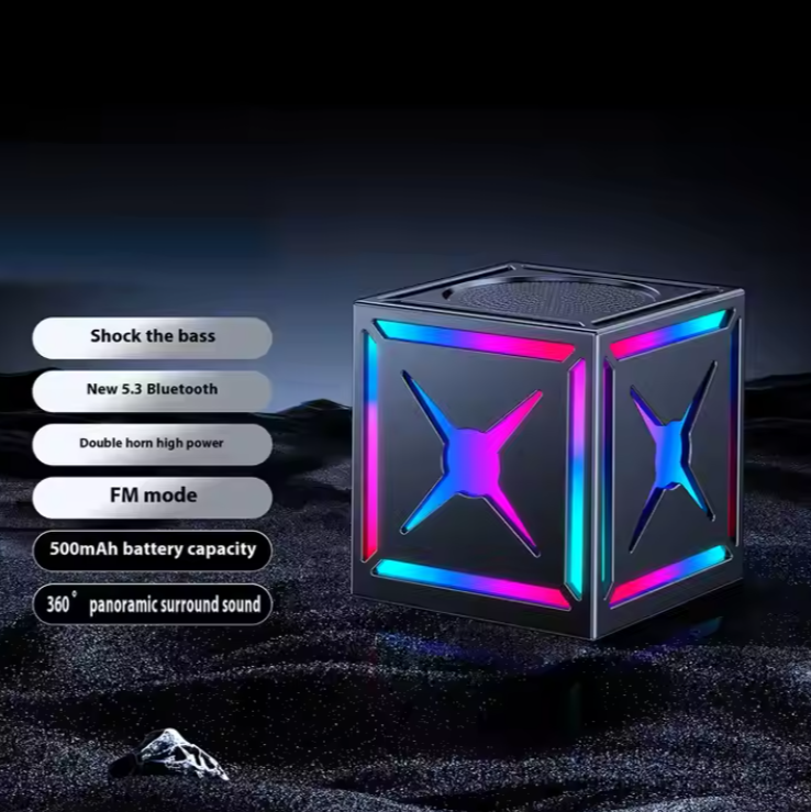 MTech  Acoustic Cube Wireless Bass Beast Speaker