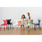 Solid Back Stacking Side Chair - Various Options Available