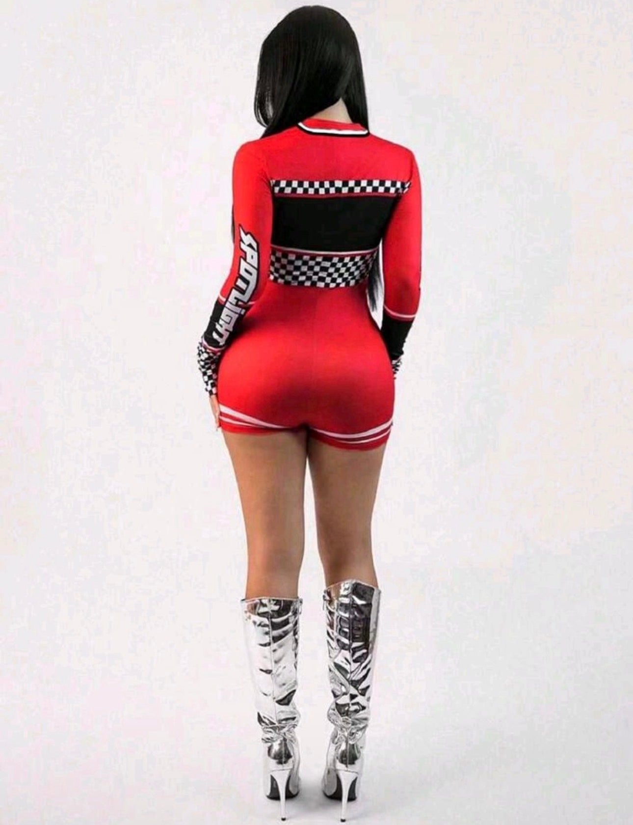 Ladies Sexy Speed Racer Style Bodysuit-Various Colours