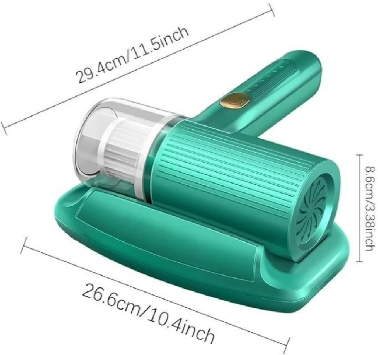 Condere Bed Vacuum Cleaner UV Sanitizing - Powerful Handheld UV Vacuum Cleaner, Mattress Cleaner Machine for Sofas, Carpets and Other Fabrics