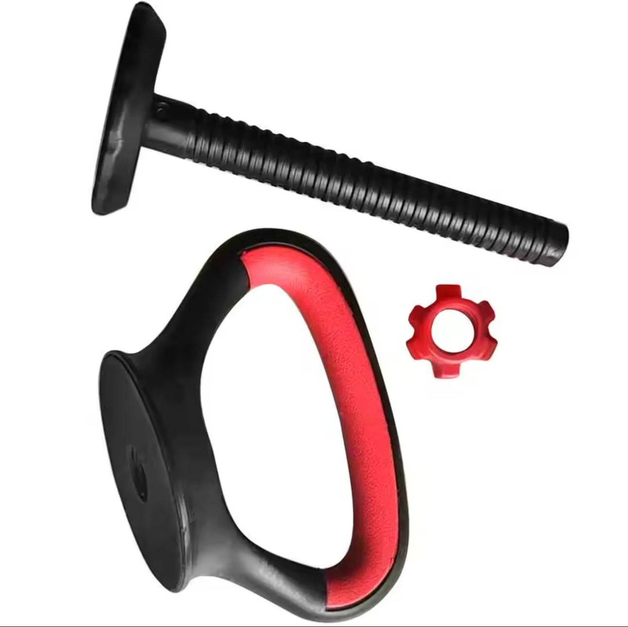 Fitness Adjustable Metal Kettlebell Handle for Weight Plates Arm Strength Workout Kettle Bell Grip Dumbbell