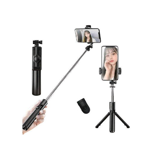 Bluetooth Selfie Stick Integrated Tripod For IOS And Android K10