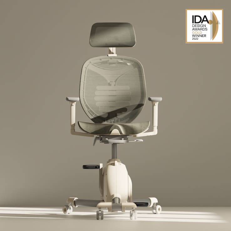 V6 ErgoBike Office Fitness Chair | Built-In Exercise Bike for Office and Home