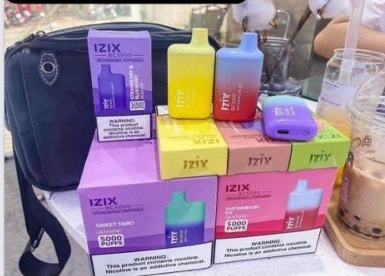 IZIX BC5000 Rechargable Vape - Various Options