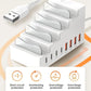 Mtech Fast Charging Station 8-1 66watt 4USB-A + 4 USB-C Ports