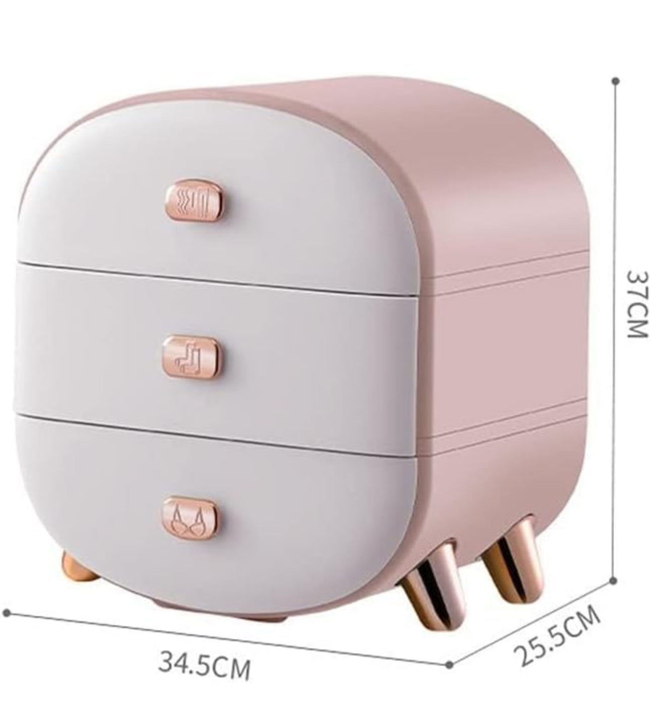 Cosmetic Storage Makeup Bathroom Cabinet ABS Plastic- Various Options