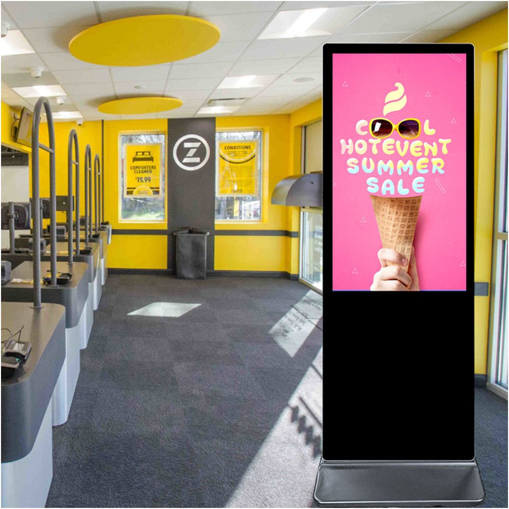 Digital Signage Android Media Player Indoor Floor Standing Display 43inch