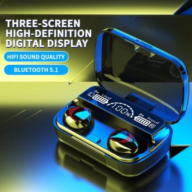 M10 True Wireless Earbuds in-Ear TWS Stereo Headphones with