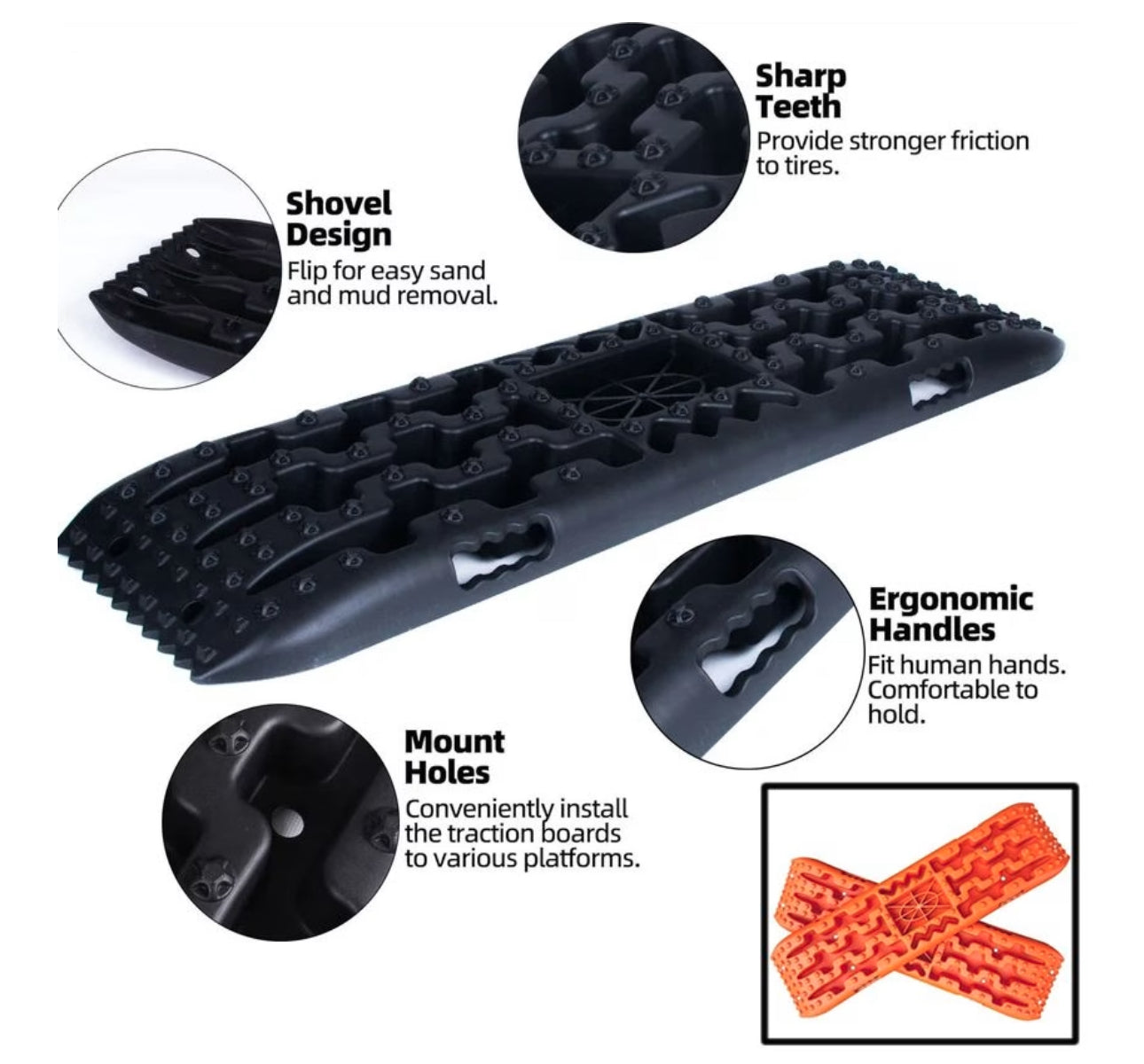 MTech Recovery Traction Board Set 2pc - Various Colours