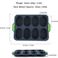 Silicone Bread Pan Baguette Tray, Non-Stick Cake Molds, Mini Loaf Pan, Perfect Pan, 8 Mini Loaves